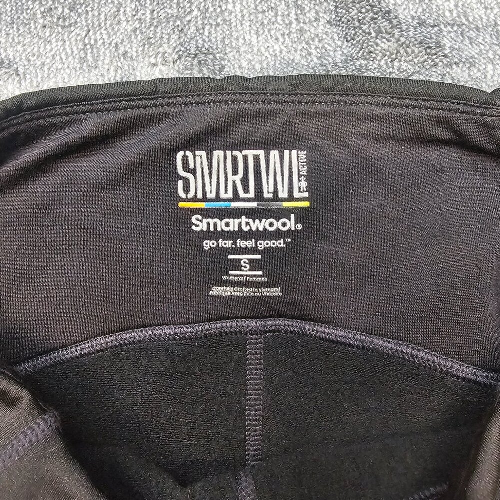 Smartwool Active Fleece Wind Tight womens Small Merino Wool fitted stretch - Picture 4 of 14